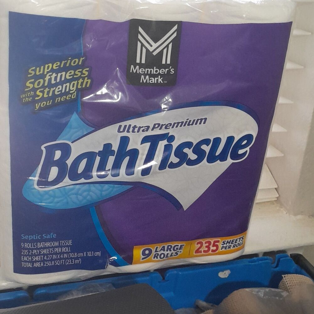 Member's Mark Ultra Premium Bath Tissue White 9 Rolls 2-Ply 235 Sheets/Roll